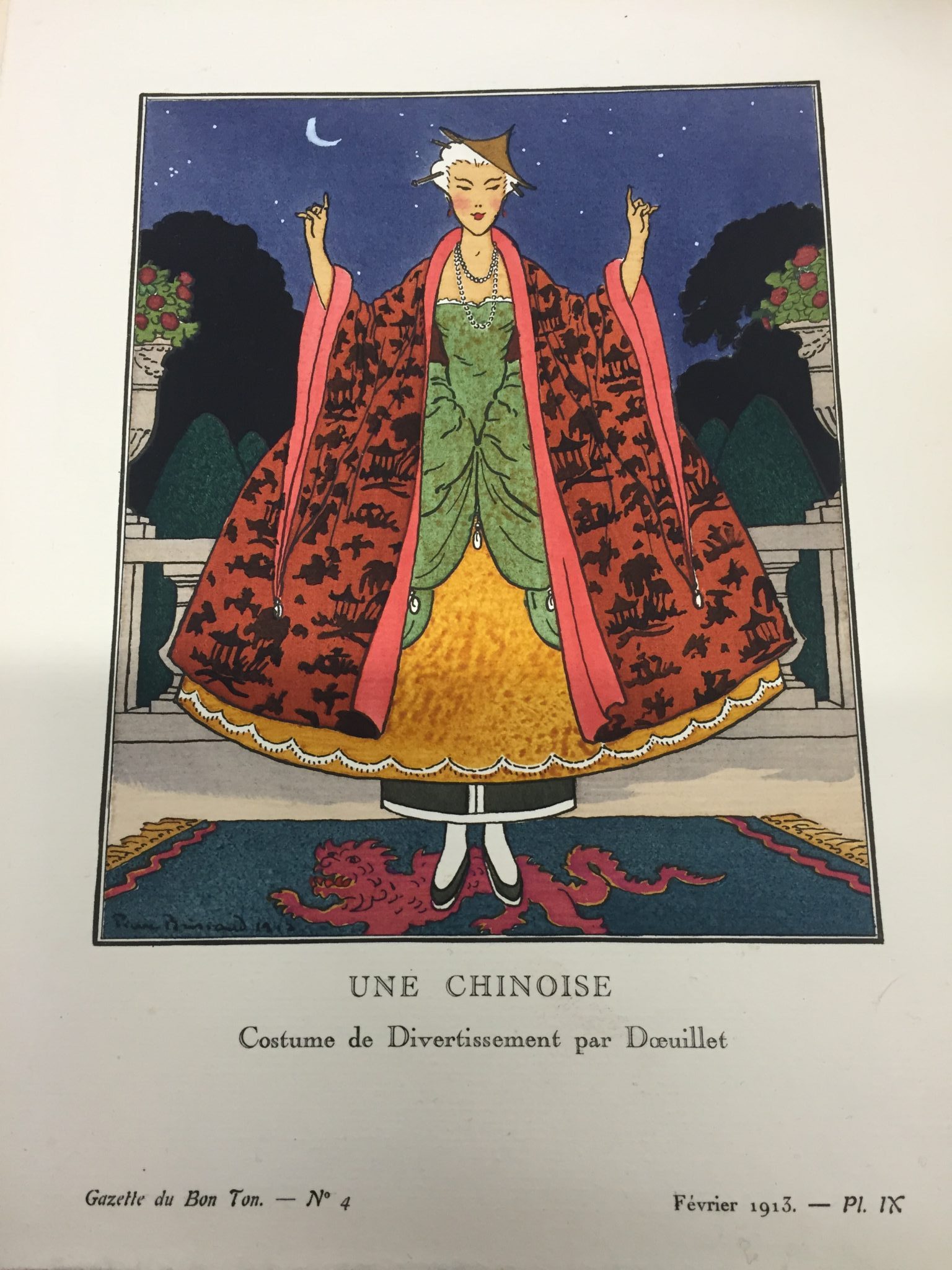 Cultural Appropriation and Orientalism in “‘Une Chinoise’ Costume de Divertissement par Douillet”
